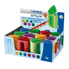 LYRA GROOVE TWIN-HOLE SHARPENER (กบเหลาดินสอ 2 รู) 
