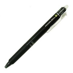 ปากกาเจลลบได้ Pilot Frixion แบบกด 0.5 มม.สีดำ