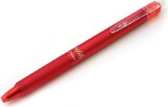 ปากกาเจลลบได้ Pilot Frixion แบบกด 0.5 มม.สีแดง