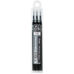 ไส้ปากกาเจลลบได้ Pilot Frixion 0.5 มม. สีดำ(แพ็ค3ชิ้น)