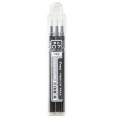 ไส้ปากกาเจลลบได้ Pilot Frixion 0.7 มม. สีดำ(แพ็ค3ชิ้น)