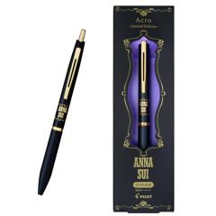 PILOT ปากกลูกลื่น หมึกดำ 0.5 มม : ANNA SUI สีดำ(ขอบทอง)