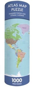 JIGSAW IN A TUBE - ATLAS MAP (1,000P)