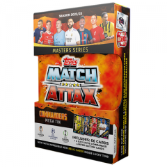 MATCH ATTAX 2022/23 MEGA TIN BOX / การ์ดฟุตบอลแมตช์แอทแทค 2022/23 เมก้าทินบล็อก (คละ 4 ลาย)