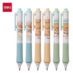 DELI BUTTER BEAR PEN GEL (HY001) 0.5MM. (BLACK INK) 