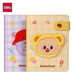 DELI BUTTER BEAR NOTEBOOK (HY218)