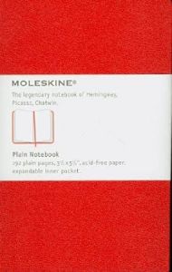 MOLESKINE NB PKT PLA RED HARD