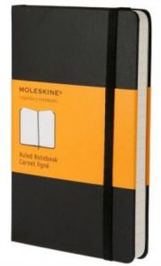 MOLESKINE NBS LG RUL BLACK HARD