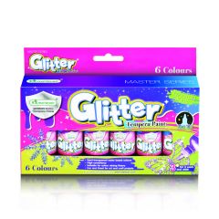 มาสเตอร์อาร์ต ชุดสีกลิตเตอร์มาสเตอร์ซีรี่ย์ 30 ml / MSTA MASTER SERIES TEMPERA PAINT GLITTER SET 30 ML