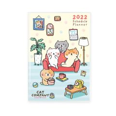 2022 MONTHLY PLANNER CAT HOME POTATO A5 