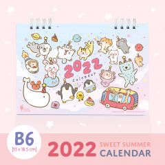 2022 DESK CALENDAR 12 MONTHS B6 