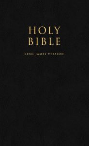 HOLY BIBLE (KJV) POPULAR GIFT & AWARD BLACK LEATHERETTE EDITION
