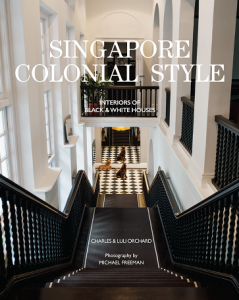 SINGAPORE COLONIAL STYLE: INTERIORS OF BLACK & WHITE HOUSES