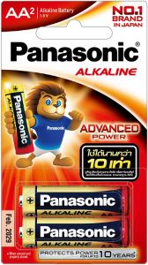 ถ่านอัลคาไลน์ AA แพ็ค 2