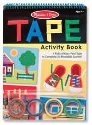 ชุดกิจกรรมพกพา รียูสซาเบิล รุ่นกิจกรรมแปะเทป/ Reusable Tape Activity Book